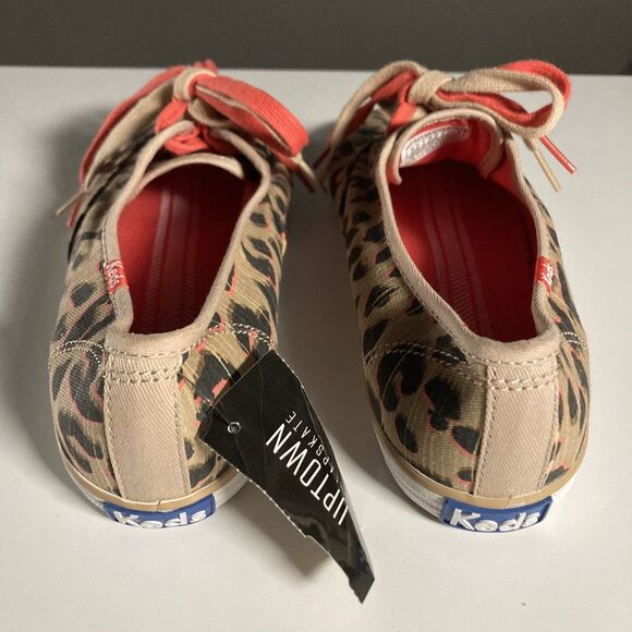 Keds Casual Sneakers (Women’s Size 8.5 ) • Leopard • Canvas Shoes • NEW - Picture 4 of 7